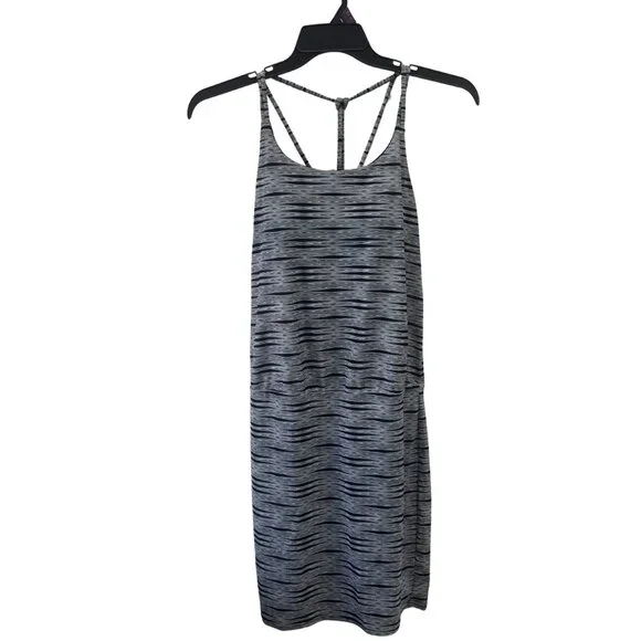Athleta Ariel Venice Athletic Dress, Black and Gray, Small - Picture 3 of 11